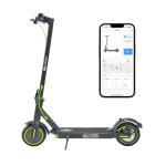 Electric Scooter for Adults, Folding E Scooter with 350W/500W Motor 19Mph Top Speed 18 Miles Long Range, 8.5'' Solid Tires Commuting Motorized Kick Scooters (Green- 8.5" Tires 19MPH 18 Miles Range)