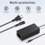 Universal 7-in-1 Replacement Charger for Razor/Jetson/Voyage, Gotrax & Ninebot - 42V 2A Fast Charger for 36V 10S Lithium Battery
