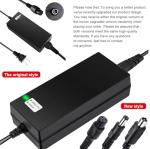 EVAPLUS 42V 2A Fast Charger with 3-Prong 0.31" Plug | for 36V Lithium Batteries- Compatible with Pocket Mod, Sports Mod, Electric Scooters
