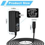 24V Electric Scooter Charger for Razor E300 E200 E150 E125 E100 MX350 Dirt Bike Pocket Mod Sports Mod Dirt Quad Motorcycle Razor Scooter Charger 3-Prong Inline Female Electric Battery Power Cord