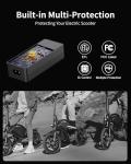 VHBW 42V Charger for Jetson Electric Bike, Compatible with Jetson Bolt, Bolt Pro, Adventure, Metro, Journey, LX10, J5, J8 Bikes and for Jetson Eris, Ora Pro, Racer, Rhythm, Ryder Scooters