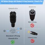 24V Charger for Electric Scooter Razor MX350 Electric Scooter Dirt Bike E100 E175 E200 E200S E300 E300S E500 Pocket Mod, Sports Mod and Dirt Quad