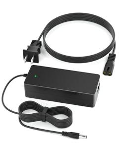 42V 2A for Gotrax Electric Scooter Charger – Compatible with GoTrax GXL V2, Apex, XR Ultra, for Go Trax Electric Scooters with 36V Lithium Battery - Round DC Plug (Not 3-Prong or XLR)