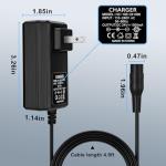 24V Charger for Electric Scooter Razor MX350 Electric Scooter Dirt Bike E100 E175 E200 E200S E300 E300S E500 Pocket Mod, Sports Mod and Dirt Quad
