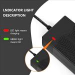 Brokeir UL Listed 42V 2A Replacement Electric Scooter Charger for 36V Hoverboard Charger with 5 Plugs, Compatible with GOTRAX/ninebot/Jetson/Voyage Scooter Power Adapter