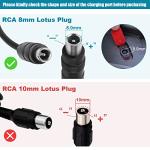 SGS Certified 42V 2A Electric Scooter Charger (Round RCA Connector Charger) Compatible with Segway Ninebot Scooter, Lime, Lime-S, Spin, Skip, ES1 ES2 ES4 Electric Scooter for 36V Li-ion 10S Battery