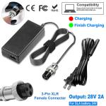 Electric Charger 24V 2A for Scooter RAZOR E100 E200 E300 E500 E125 E150