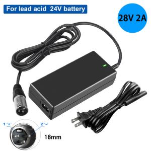 24V 2A Scooter Battery Charger For Go-Go Ultra SC40U SC44U Hoveround Mobility