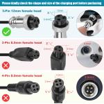Electric Charger 24V 2A for Scooter RAZOR E100 E200 E300 E500 E125 E150