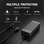 53.5V 2A Charger for NIU KQi KQi2 KQi3 KQi Air/300X 48V Electric Scoote Charger