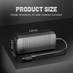 53.5V 2A Charger for NIU KQi KQi2 KQi3 KQi Air/300X 48V Electric Scoote Charger