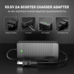 53.5V 2A Charger for NIU KQi KQi2 KQi3 KQi Air/300X 48V Electric Scoote Charger