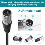 XLR Male Charger For 24V 36V 48V Li-ion Lithium Battery Electric Scooter Ebike