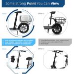 Hiboy VE1 PRO/ECOM 14 Electric Scooter - 31 Miles, 22Mph