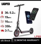 LP60 Electric Scooter 350W, 19mph, 16-Mile Range