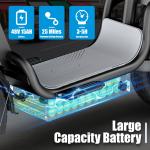 Foldable 500W Electric Scooter with Seat for Adults