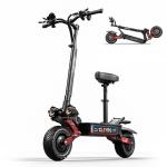 50MPH Foldable Electric Scooter for Adults w/Seat