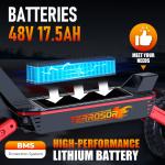 Folding Electric Scooter 48V with 11" Off-Road Tires