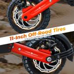 Folding Electric Scooter 48V with 11" Off-Road Tires