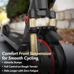 550W Front Suspension Electric Scooter for Adults