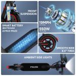 550W Front Suspension Electric Scooter for Adults