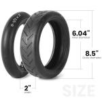 8.5" Electric Scooter Tire and Tube Replacement Set