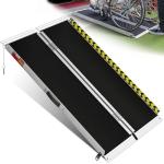 4FT Portable Aluminum Non-Slip Wheelchair Ramp