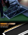 4FT Portable Aluminum Non-Slip Wheelchair Ramp