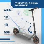 Hiboy S2 MAX Electric Scooter: 40.4 Mi Range, 19 MPH