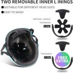 JeeFree Adjustable Gradient Color Multi-Sport Helmet