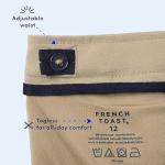 Burgundy Pleated Scooter Skirt for Girls