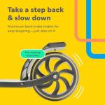 Lascoota Kids Electric Scooter - Adjustable & Foldable