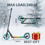 Adjustable Electric Scooter for Kids and Adults