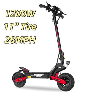Fast Folding Electric Scooter with Dual Suspension