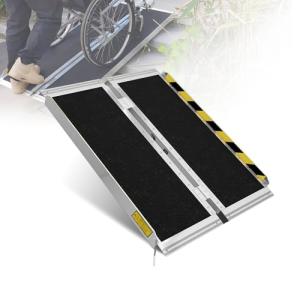 3-Foot Folding Aluminum Wheelchair Ramp