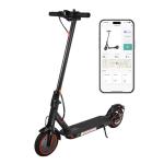 8.5-inch Foldable Adult Electric Scooter with APP, 350W Motor, 7.8/10.4Ah Lithium Battery, Max 21-23 Miles Long Range, 19Mph Top Speed Dual Braking Kick Scooter (10.4Ah for 23 Miles)