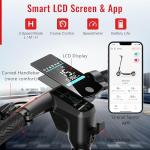 SISIGAD Foldable Electric Scooter - 20 Miles Range