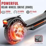 SISIGAD Foldable Electric Scooter - 20 Miles Range