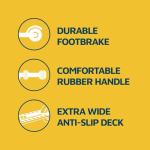 Lifemaster Kids 3-Wheel Scooter with LED Lights