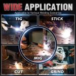 Large Viewing Solar Auto Darkening Welding Helmet