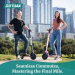 Gotrax GXL V2 Electric Scooter 8.5" Pneumatic Tire
