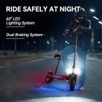 Ienyrid M4 Electric Scooter with Seat, 28 MPH