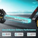 Qlaway 8.5" Folding Electric Scooter for Adults