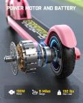 FanttikRide C9 Kids Electric Scooter - Pink
