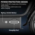 ASKGO 1000W 14" Foldable Electric Scooter with Seat