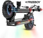 Freeboy 48V 1200W Electric Scooter with Fat Tires