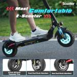 iScooter iX3 Electric Scooter with Off-Road Tires