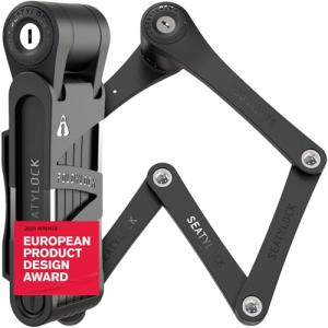 Compact High-Security Folding Lock for Scooters/Bikes