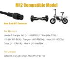 Carsty UL Certified 42V 2A Replacement [Hoverboard Charger] for 36V Lithium Battery with 5 in 1 Universal Plugs - Compatible with Gotrax, Jetson, Segway,Ninebot, Swagtron, Bird Electric Scooters