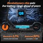 500W Electric Scooter, 18-21 Mile Range, 20MPH